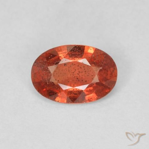 0.46ct Natural Intense Red Sapphire, Oval, VS