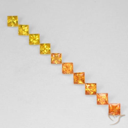 0.86ctw Natural Multicolor Sapphire, Square, VS