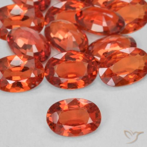 0.48ct Natural Intense Red Sapphire, Oval, VVS-VS