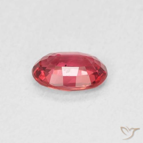 Sapphire Gemstone in 6 x 4 mm (calibrated) Size for Sale, Sapphire Stone in Medium Red Color