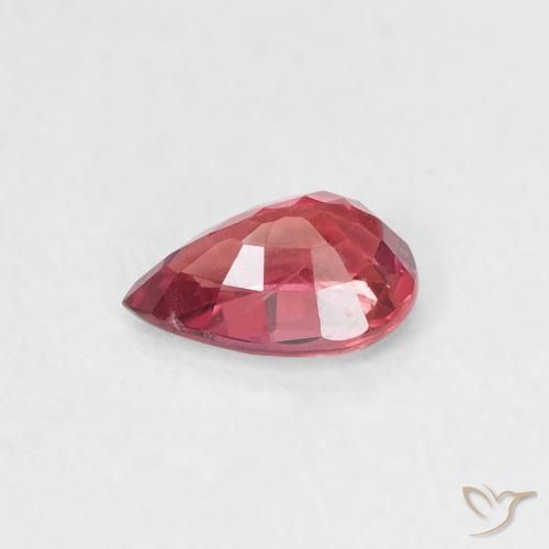 Sapphire Gemstone in 6 x 4 mm (calibrated) Size for Sale, Sapphire Stone in Medium Red Color