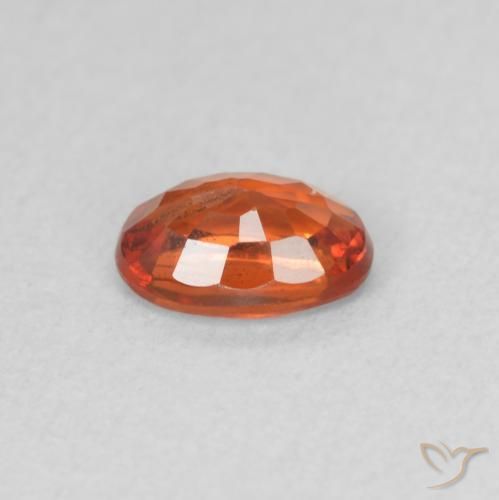 Sapphire Gemstone in 6 x 4 mm (calibrated) Size for Sale, Sapphire Stone in Medium Red Color