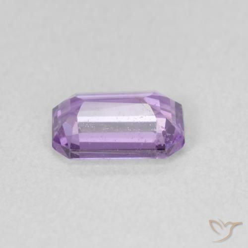 Sapphire Gemstone in 6 x 4 mm (calibrated) Size for Sale, Sapphire Stone in Light Pinkish Violet Color