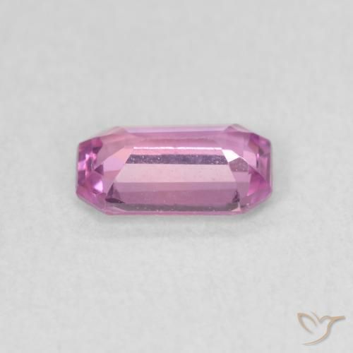 Sapphire Gemstone in 6 x 4 mm (calibrated) Size for Sale, Sapphire Stone in Purple-Pink Color