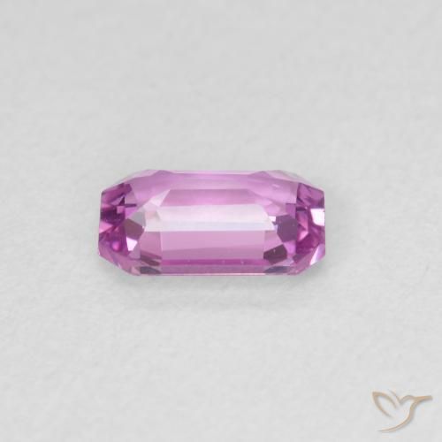 Sapphire Gemstone in 6 x 4 mm (calibrated) Size for Sale, Sapphire Stone in Medium Light-Purple Color