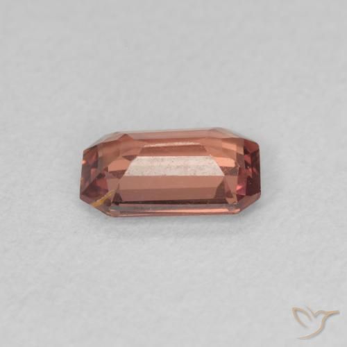 Sapphire Gemstone in 6 x 4 mm (calibrated) Size for Sale, Sapphire Stone in Orange Pink Color