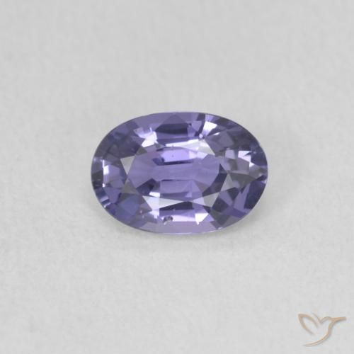 0.56ct Natural Dark Bluish Purple Sapphire, Oval, VS