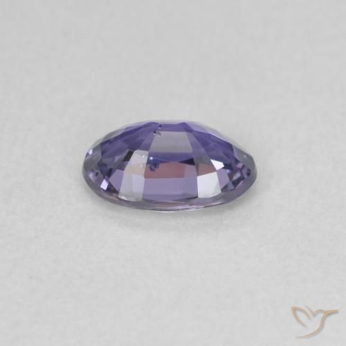 Sapphire Gemstone in 6 x 4 mm (calibrated) Size for Sale, Sapphire Stone in Dark Bluish Purple Color