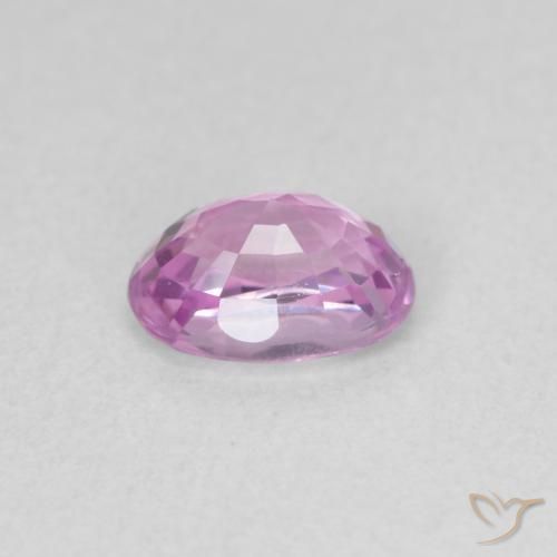 Sapphire Gemstone in 6 x 4.2 mm Size for Sale, Sapphire Stone in Medium Light-Purple Color