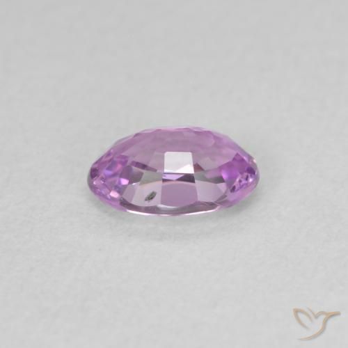 Sapphire Gemstone in 6 x 4 mm (calibrated) Size for Sale, Sapphire Stone in Light Purple Color
