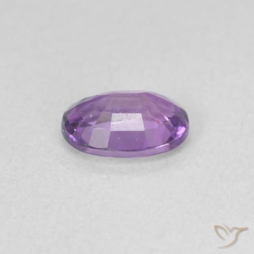 Sapphire Gemstone in 6 x 4 mm (calibrated) Size for Sale, Sapphire Stone in Deep Violet Color