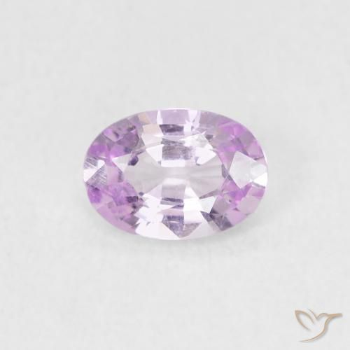 0.54ct Natural Very Light Royal Pink Sapphire, Oval, VVS