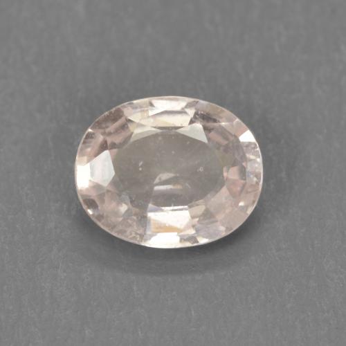0.50ct Natural Light Pink Sapphire, Oval, VS