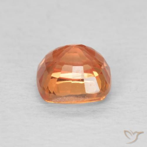 Sapphire Gemstone in 4.5 x 4.5 mm Size for Sale, Sapphire Stone in Medium Red Color