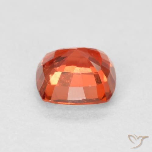 Sapphire Gemstone in 4.6 x 4.6 mm Size for Sale, Sapphire Stone in Medium Red Color