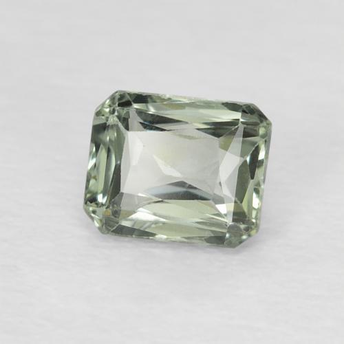 0.69 ct Green Sapphire Stone, Natural Sapphire in Octagon / Scissor Cut Shape for Sale
