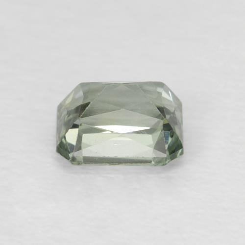 Sapphire Gemstone in 5 x 4 mm (calibrated) Size for Sale, Sapphire Stone in Pale Green Color