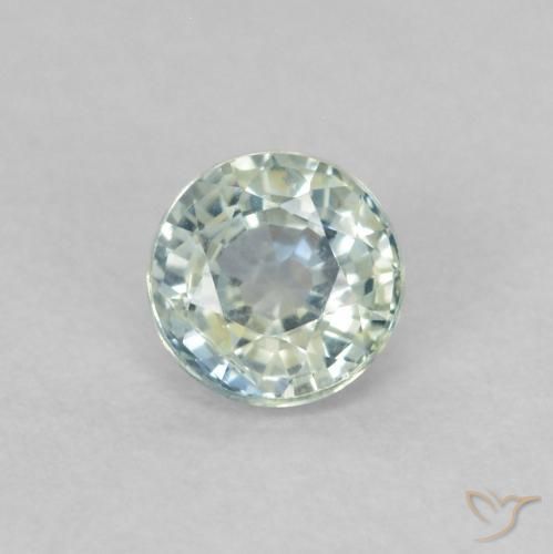 0.38 ct Loose Round Cut Sapphire, 4 mm From Tanzania, Photo A