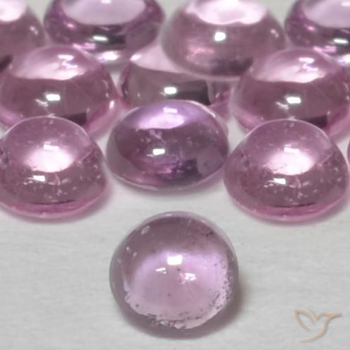 0.07ct Natural Light Royal Purple Pink Sapphire, Round, Transparent