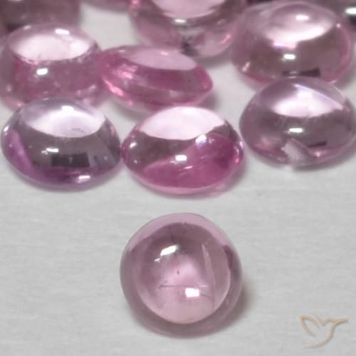 0.08ct Natural Light Pink Sapphire, Round, Transparent