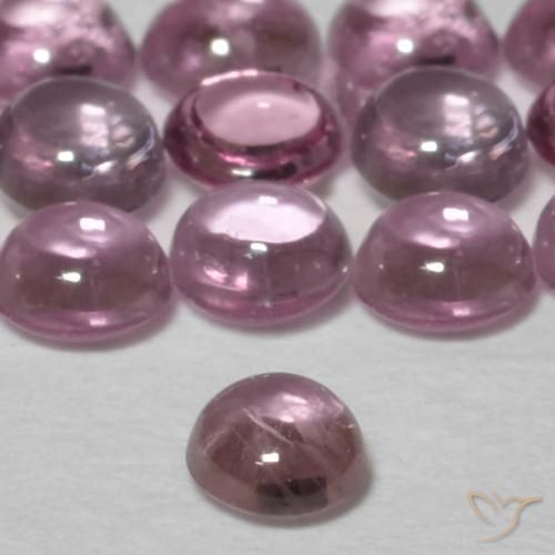 Sapphire Gemstones in 2.6 mm (calibrated) Size for Sale, Sapphire Stones in Medium Pink Color