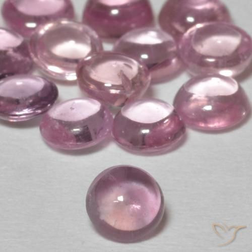 0.28ct Natural Light Pink Sapphire, Round, Transparent