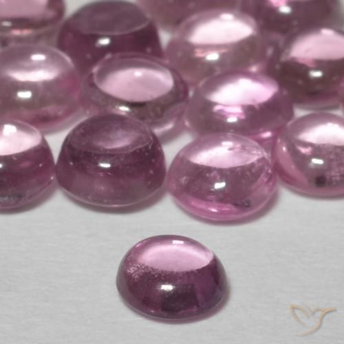 Sapphire Gemstones in 3.5 mm (calibrated) Size for Sale, Sapphire Stones in Light Purple Color