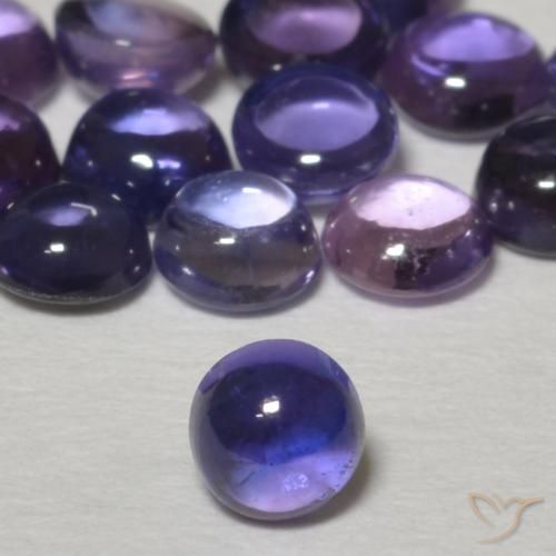 0.26ct Natural Pink Violet Sapphire, Round, Transparent