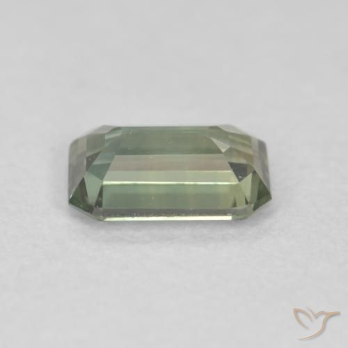 Sapphire Gemstone in 5.2 x 3.3 mm Size for Sale, Sapphire Stone in Green Color