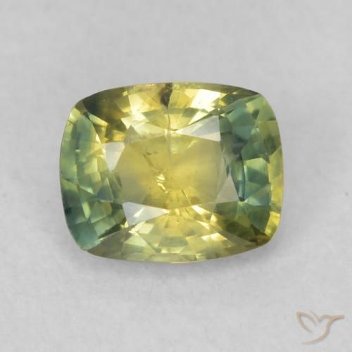 0.75ct Natural Multicolor Sapphire, Cushion, VS-SI