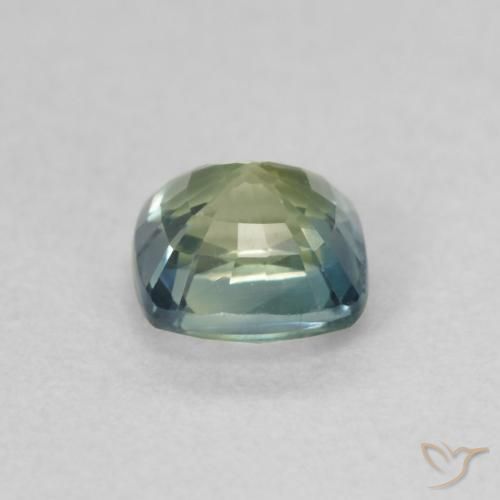 Sapphire Gemstone in 4.6 x 4.5 mm Size for Sale, Sapphire Stone in Yellowish Green Color