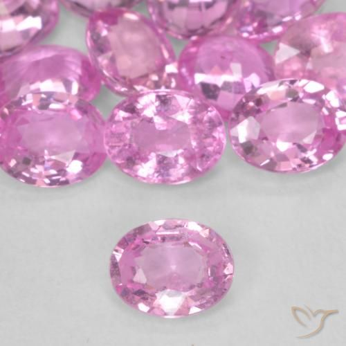 0.32ct Natural Royal Purple Pink Sapphire, Oval, VS