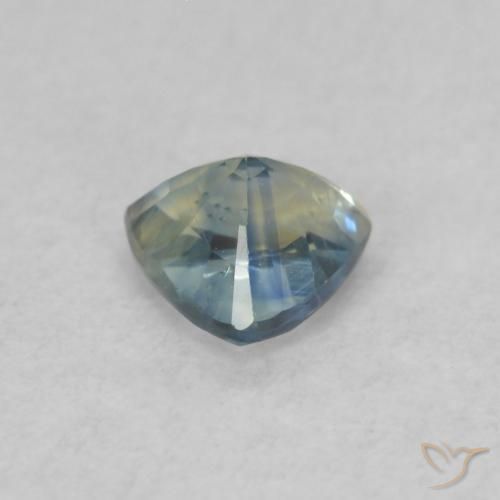Sapphire Gemstone in 4.5 x 4.1 mm Size for Sale, Sapphire Stone in Teal Color