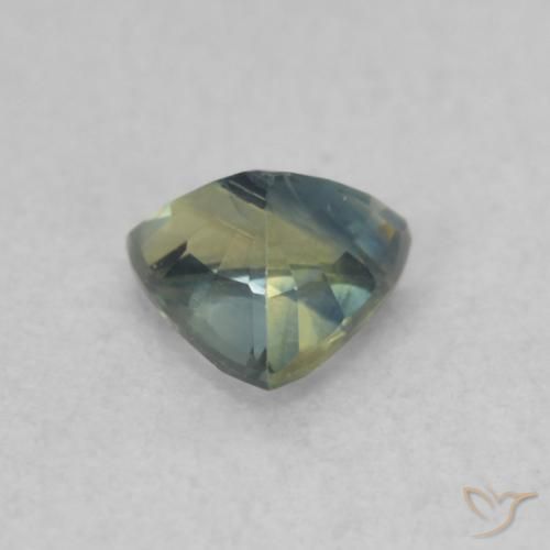 Sapphire Gemstone in 4.7 x 4.5 mm Size for Sale, Sapphire Stone in Teal Color