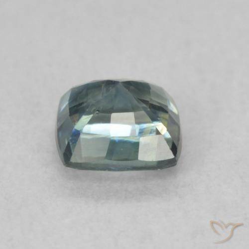 Sapphire Gemstone in 4.6 x 4.6 mm Size for Sale, Sapphire Stone in Bluish Green Color