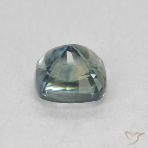 Sapphire Gemstone in 4.5 x 4.4 mm Size for Sale, Sapphire Stone in Teal Color