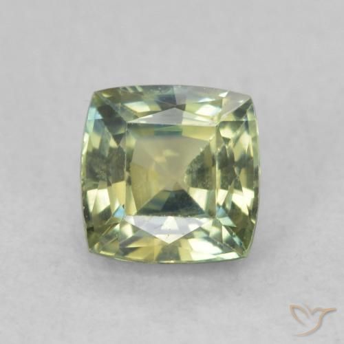 0.76ct Natural Multicolor Sapphire, Cushion, VS