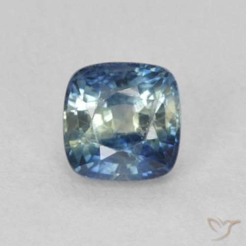 0.81ct Natural Multicolor Sapphire, Cushion, VS