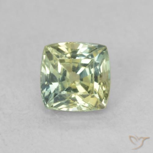 0.64ct Natural Multicolor Sapphire, Cushion, VS-SI