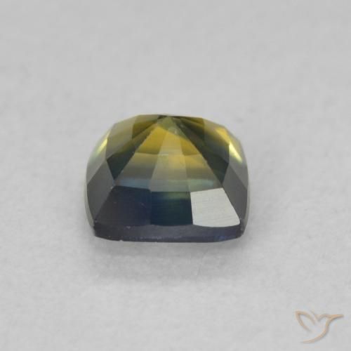Sapphire Gemstone in 4.6 x 4.5 mm Size for Sale, Sapphire Stone in Yellowish Green Color