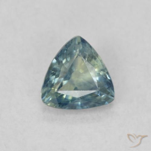 0.44ct Natural Multicolor Sapphire, Trillion, VS