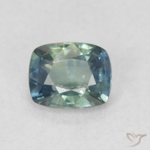0.58ct Natural Multicolor Sapphire, Cushion, VS, Photo A