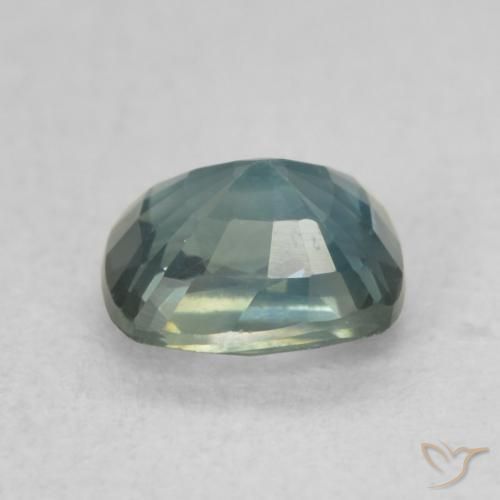 Sapphire Gemstone in 5.7 x 4.6 mm Size for Sale, Sapphire Stone in Teal Color