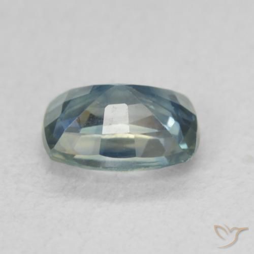 Sapphire Gemstone in 5.9 x 4.9 mm Size for Sale, Sapphire Stone in Teal Color