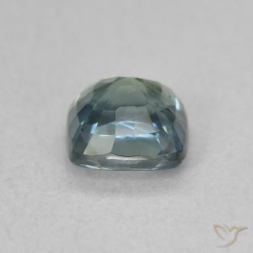 Sapphire Gemstone in 4.7 x 4.6 mm Size for Sale, Sapphire Stone in Teal Color