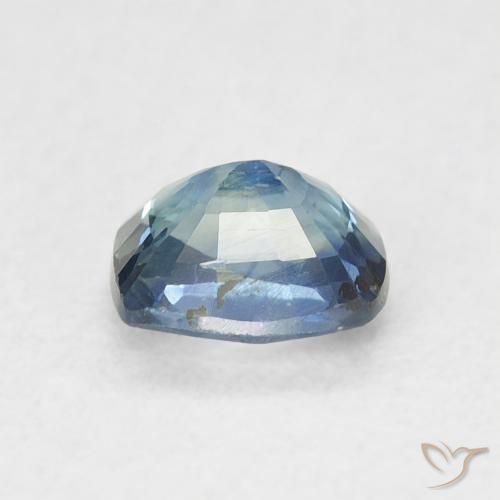 Sapphire Gemstone in 5.5 x 4.4 mm Size for Sale, Sapphire Stone in Deep Blue Color
