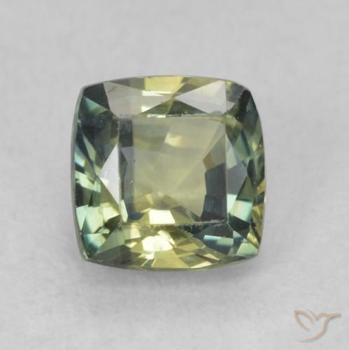 0.95ct Natural Multicolor Sapphire, Cushion, VVS