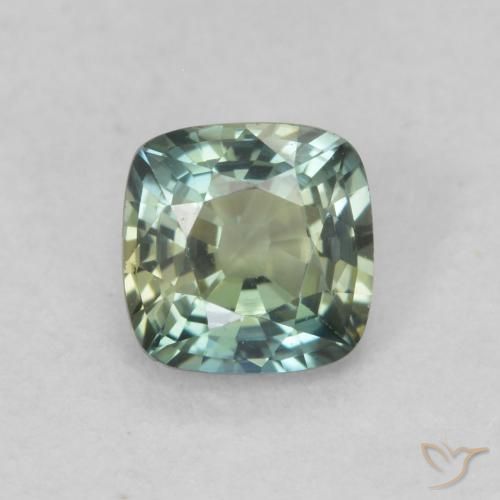 0.64ct Natural Multicolor Sapphire, Cushion, VVS