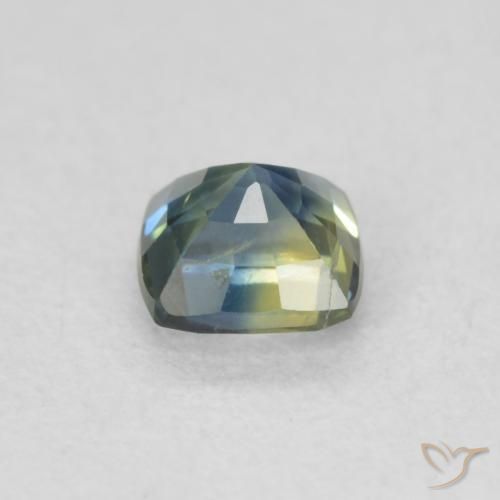 Sapphire Gemstone in 4.3 x 4.3 mm Size for Sale, Sapphire Stone in Teal Blue Color