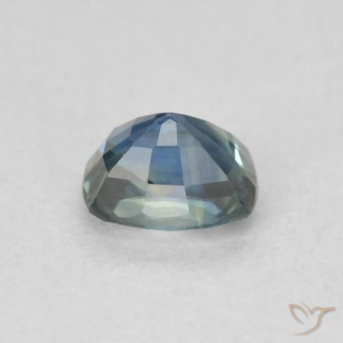 Sapphire Gemstone in 5 x 4 mm (calibrated) Size for Sale, Sapphire Stone in Teal Color
